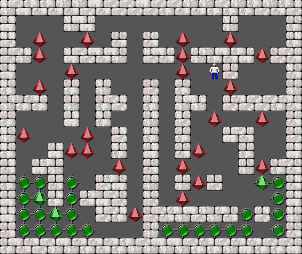 Sokoban Mass Remodel level 141